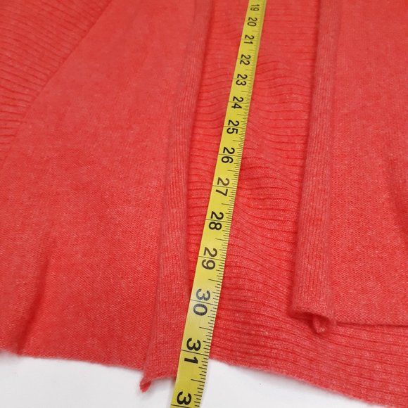 Sara Campbell cashmere, open cardigan sweater. Size Xs. A Shade Of Orange - Picture 5 of 7